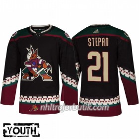Barn Ishockey Arizona Coyotes Tröja Derek Stepan 21 Alternate Adidas 2018-19 Authentic
